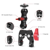 Versatile Magic Arm Clamp For Mounting - Red thumbnail