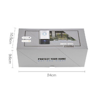 Smart Wifi Video Doorbell With Night Vision & Motion Detection - Silver thumbnail