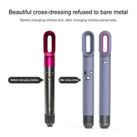 Shockproof Silicone Case For Airwrap Hair Dryer - Silver thumbnail