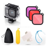 Waterproof Housing for Gopro Hero8 with Mount Filters Strap and Anti-fog Inserts thumbnail