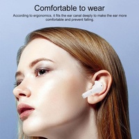 Wireless Bluetooth Earphones with Touch Display - White thumbnail