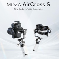 Aircross s 3 Axis Foldable Handheld Gimbal Stabilizer for Dslr Cameras and Smart Phone White thumbnail