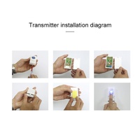 Home Music Remote Control Wireless Doorbell With 38 Polyphony Sounds White thumbnail