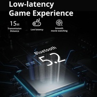 Wireless Bluetooth 5.2 Earphones with Anc & Enc Noise Reduction - White thumbnail