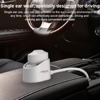 Wireless Bluetooth Earphone with Charging Box - Single - White thumbnail