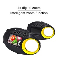 Mini Keychain Digital Camera for Kids - 5mp 1.5 Screen Gift - Yellow thumbnail