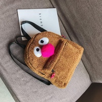 Girls' Plush Bird Backpack - Compact and Cute thumbnail