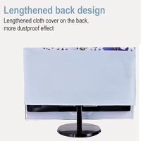 32 Inch Dust-proof Cover for Desktop Computer Lcd Monitor - Catch Butterflies thumbnail
