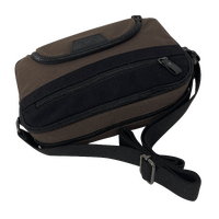 FIB Byron East West Sling Shoulder Bag Travel Adjustable Strap - Brown thumbnail