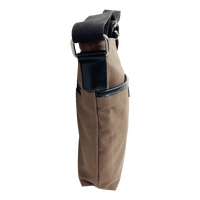 FIB Byron Canvas Sling Bag Shoulder Travel Cross Body - Brown thumbnail