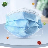 100x Disposable Surgical Face Mask Dust Mouth Guard 3 Ply Air Purifying thumbnail