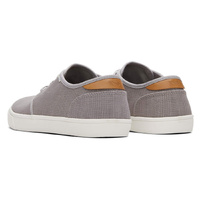 TOMS Mens Canvas Casual Sneakers Low Summer Shoes - Grey - US 9 thumbnail