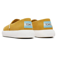 TOMS Womens Canvas Slip On Shoes Sneakers Flats Alpargata Espadrilles - Mustard - US 9 thumbnail
