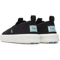 TOMS Mens Canvas Slip On Shoes Casual Sneakers Breathable Espadrilles - Black - US 8 thumbnail