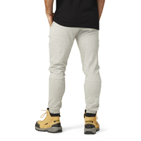 Caterpillar Track Pants Trackies Work Casual Gym Slim Fit w Hem Joggers - Grey - S thumbnail