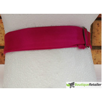 Mens BOW TIE Wedding Tuxedo Formal Bestman Necktie Classic Plain Party  - Hot Pink thumbnail