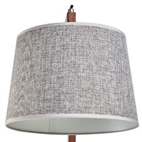 156cm Large Bamboo Floor Lamp Modern Vintage Wooden Light Antique Shade - Cherry thumbnail