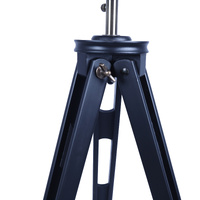 158cm Nautical Tripod Floor Lamp w Matte Black Lamp Head Searchlight Spot Light thumbnail