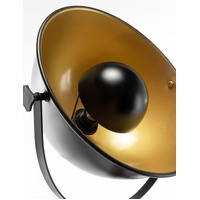 Premium Tripod Spotlight Lamp Nautical Designer Extendable Light - Matte Black thumbnail