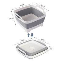 Collapsible Strainer Foldable Fruit Veggies Wash Colander Travel Storage Basket thumbnail