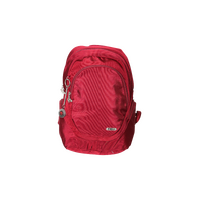 FIB Mens Backpack Travel Rucksack Shoulder Bag - Burgundy thumbnail