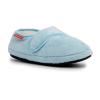 ARCHLINE Orthotic Plus Slippers Closed Scuffs Pain Relief Moccasins - Baby Blue - EU 38 thumbnail