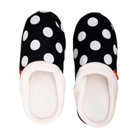 ARCHLINE Orthotic Slippers Slip On Arch Scuffs Pain Relief Moccasins - Polka Dots - EU 36 thumbnail