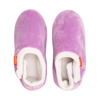 ARCHLINE Orthotic Slippers CLOSED Arch Scuffs Pain Relief Moccasins - Lilac - EU 40 thumbnail
