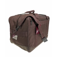 44L Foldable Duffel Bag Gym Sports Luggage Travel Foldaway School Bags - Rust thumbnail