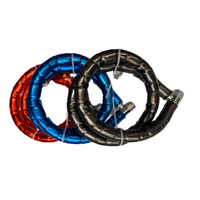 Thick Motorbike Bicycle Lock with Keys Bike Scooter Anti Theft Chain - Assorted thumbnail