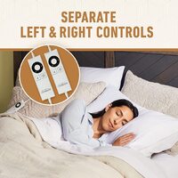 Sunbeam Sleep Perfect Soft Heated Washable Quilted Electric Blanket - King thumbnail