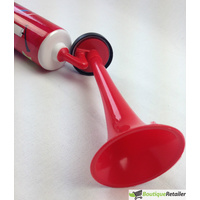 Air Horn Party Prop Hand Held Loud Pump Action Plastic Novelty Reusable Klaxon thumbnail