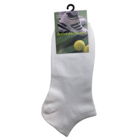 24x COTTON ANKLE SOCKS Sport Low Cut Mens Womens Running  BULK Anklet - Mixed Colour Pack - 2-8 thumbnail