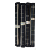 Set of 4 BAMBOO PLACEMATS Dinner Table Decor Party Natural Party 45x30cm BULK thumbnail