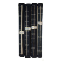 Set of 8 BAMBOO PLACEMATS Dinner Table Decor Party Natural Party 45x30cm BULK thumbnail