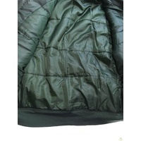 Plus Size Quilted Jacket Zip Up Classic Padded Flight Flying Winter Big & Tall - Bottle Green - Bottle Green - 7XL thumbnail