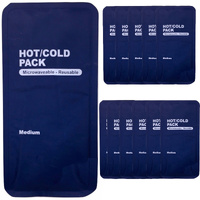 12x HOT COLD PACK First Aid Reusable Ice Heat Gel Packs Microwave Relief BULK thumbnail
