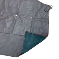 BUFFALO LEATHER APRON Cooking Chef Hairdresser Waterproof Durable Quality - Brown thumbnail
