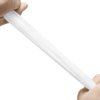 100pcs Vinyl Clear Powder Free Disposable Gloves - Medium (1 Box) thumbnail