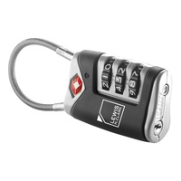 Lewis N. Clark TSA Approved Easy Set Combination Luggage Lock w Steel Cable thumbnail