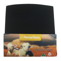 Mens 100% Pure Merino Wool Crew Neck Short Sleeve Top T Shirt Thermal Underwear - Black - X-Small (85cm) thumbnail