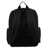 Pierre Cardin 30L Large Padded Backpack Bag w 13" Laptop Sleeve Travel Luggage - Black thumbnail