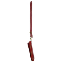Pierre Cardin Ladies Leather Cross Body Bag/Wallet Bag/Clutch Wallet - Red thumbnail