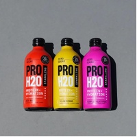 6x PRO H20 Sparkling 20g Protein Hydration Drink Zero Sugar Hydrate Mix Pack thumbnail