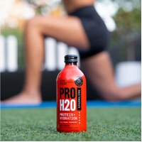 PRO H20 Sparkling Water 20g Protein Hydration Drink Zero Sugar - Red Back thumbnail