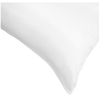 Silk Pillowcase Standard Size Pillow Case in White thumbnail