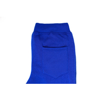 Mens Skinny Track Pants Joggers Trousers Gym Casual Sweat Cuffed Slim Trackies Fleece - Royal Blue - L thumbnail