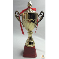TROPHY CUP Sport Award Football School Table Tennis Gold Trophie - 30cm thumbnail