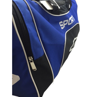 MEDIUM SPORTS BAG With Shoulder Strap Gym Duffle Travel Bags Water Resistant - Blue thumbnail