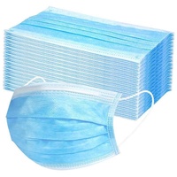 50x CE CERTIFIED Disposable SURGICAL MASKS Face Guard Dust Mouth 3 Ply Air Purifying thumbnail
